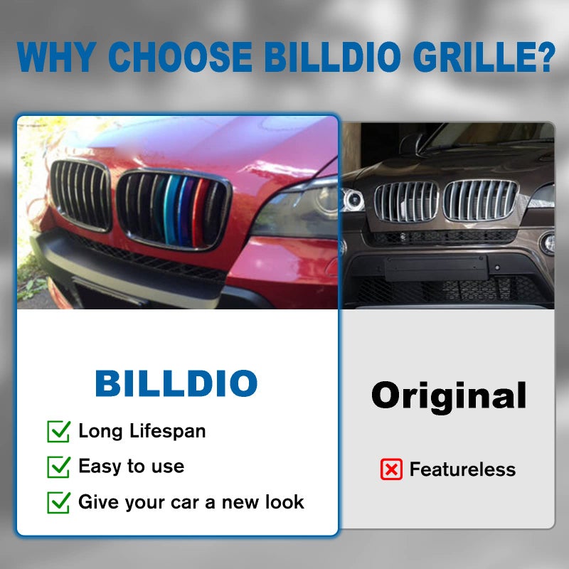 BILLDIO Front Grill M Color Grille For 2007-2014 X5 E70 X6 E71 - Image 5